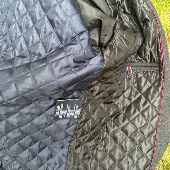 Tommy Hilfiger Classic Wool Single Breasted Coat Mens Medium - Picture 14 of 16